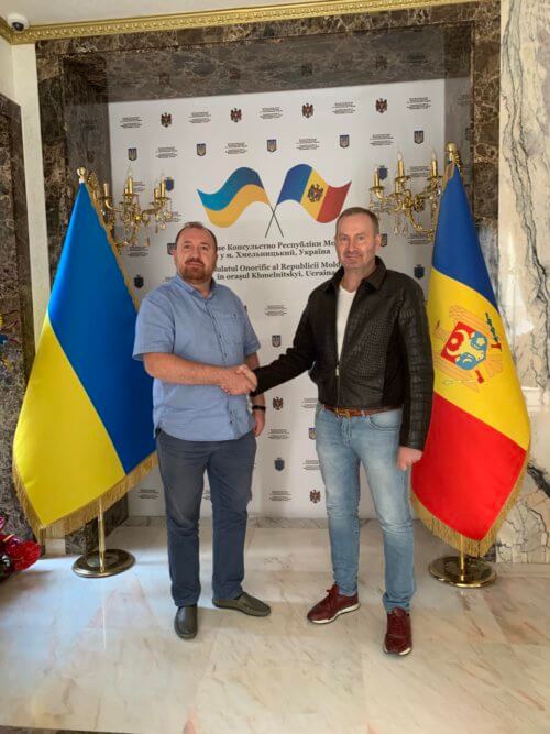 Зустріч з Почесним Консулом Республіки Молдова у місті Щецин